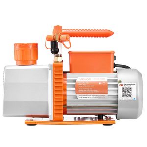 Set di Manometri per Pompa a Vuoto AC 7 CFM 3/4 HP, Pompa Rotativa a Due Stadi per HVAC, Kit Manometri A/C per R134a R22 R410a - Product Image 1