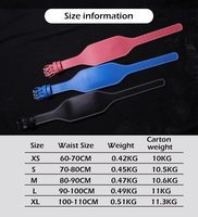 Ceinture de soutien lombaire en cuir respirant avec boucle réglable pour la musculation et l'entraînement en force, soutien dorsal unisexe