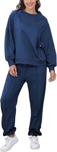 Conjunto de Sudadera con Capucha Oversize y Pantalones de Chándal de Forro Polar Premium para Mujer, Conjunto Deportivo de Sudadera con Capucha y Pantalones de Chándal para Mujer - Product Image 6