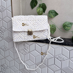 New Collection Lightweight <b>Crochet</b> Summer Beach Straw Bags Vintage Sling Handmade Designer Women Stylish Cross-Body Sea Grass - Product Image 1