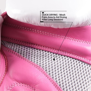 Gants de boxe en cuir, maille respirante, ventilation améliorée, évacuation de l'humidité, design léger, gants d'entraînement durables pour - Product Image 3