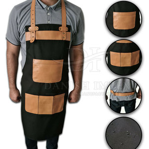Tabliers en cuir sur mesure, prix bas, pour hommes, qualité supérieure, différentes couleurs, tabliers de travail en cuir. - Product Image 5