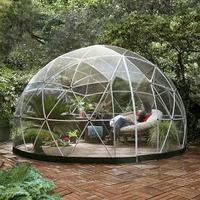 Grand auvent transparent personnalisé Igloo de jardin Dôme géodésique Gonfler une serre Stade Tente Igloos claire pour l'extérieur