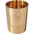 Handmade Bronze Kansa Glass Traditional Ayurvedic Drinking Tumbler for Water Home Use - Product Image 2