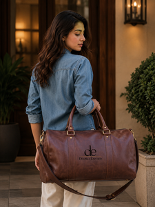 New Arrival Crunch Leather Luggage Bags Multi Uses Handmade Bag Unisex Travel Bag <b>Big</b> Size Multi Uses Hair on Hide <b>Handbag</b> - Product Image 6