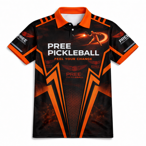 Camiseta de Polo para Pickleball, Edición Torneo Interior, Uniforme de Rendimiento Sublimado para Club, Primavera/Verano - Product Image 2