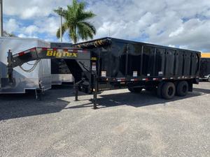 Remorque benne basculante 2025 BIG TEX 7X16, 8 tonnes, 16 points d'attelage, bords hauts, à vendre au prix d'usine - Product Image 3