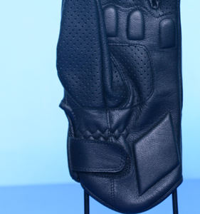 Guantes de Motocross de Cuero Negro para Invierno, al por Mayor, con Logotipo OEM Personalizado, Duraderos, Antideslizantes, con Palma Acolchada, Impermeables, con Certificación CE - Product Image 3