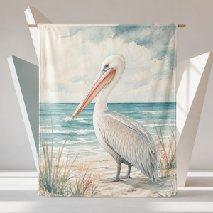 Custom Printed Throw <b>Blanket</b> <b>Personalized</b> Pelican Mango Fencing Raccoon Accordion Popcorn Sublimation Flannel Fleece Polyester - Product Image 2