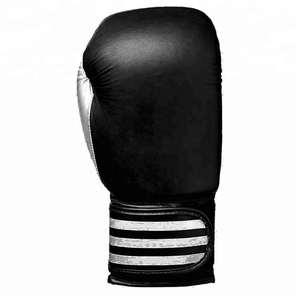 Gants de boxe professionnels en cuir sur mesure 6oz-16oz pour Sanda, Muay Thai, entraînement, fermeture à lacets et fermeture auto-agrippante au poignet, pour hommes - Product Image 3