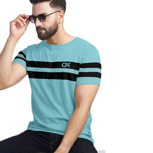 Nouveau T-shirt décontracté tendance pour homme, style personnalisé, manches courtes, bonne qualité, style streetwear - Product Image 1
