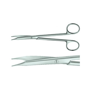 Ciseaux de tenotomie Reynolds à lame courbée, pointe arrondie, en acier inoxydable, instrument chirurgical délicat pour la chirurgie plastique, certifié CE, Java - Product Image 6