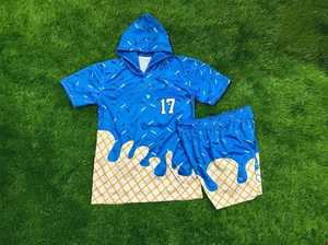 ชุดบาสเก็ตบอลสำหรับผู้ชายกางเกงขาสั้นใส่เล่นบาสเก็ตบอลพิมพ์ดิจิตอล - Product Image 6