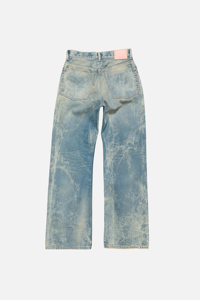 2026 HaiYao Custom High Quality Medium Wash Slim Straight Casual Streetwear Hiphop Breathable OEM ODM Cotton Men's <b>Denim</b> Jeans - Product Image 2