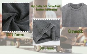 Premium Quality Eco-Friendly Breathable Plus Size Embroidery Regular Fit Heavy Cotton Summer T-<b>Shirts</b> Silk Screen Printed for - Product Image 6