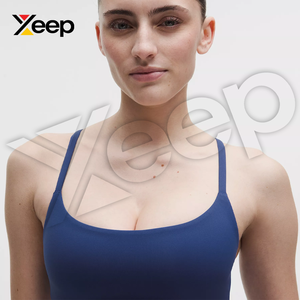 XEEP สปอร์ตบราโยคะคุณภาพสูงสำหรับผู้หญิง รุ่น XC-SB-13 สายรัดปรับได้ ระบายอากาศดี แผ่นรองถอดออกได้ รองรับได้ดี แห้งเร็ว - Product Image 4