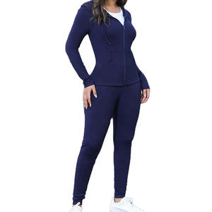 <b>Top</b> Enhancing Tracksuit For Women's Outdoor Wear Comfortable and heavyweight Breathable Full Zipper Women tracksuit - Product Image 5