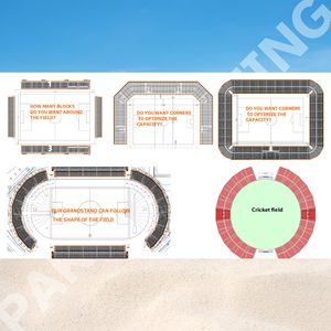 รับประกัน10ปีอัฒจรรย์ชั่วคราวสำหรับขบวนพาเหรด - Product Image 6