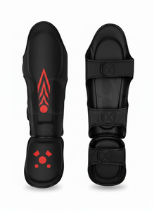 Equipo de Protección, Protectores de Tibia de Piel Sintética PU Personalizados para Muay Thai, Diseño de Última Generación, Protección Completa para Kickboxing, MMA y Artes Marciales - Product Image 4