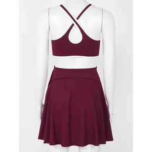 Jupe de tennis pour femmes, taille plus, respirante, en polyester, vêtements de sport pour pickleball, fabricant OEM sur mesure - Product Image 4