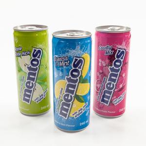 Boissons gazeuses Mentos Apple Soda Kick en canettes, pack de 240 ml, canettes Mentos 1L, 1,5L, 2L, en stock - Product Image 4