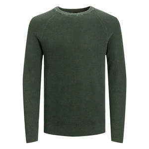 Pull en cachemire à manches longues pour homme, couleur unie, personnalisé, tricoté, avec logo sur le devant, hiver, anti-rides, séchage rapide - Product Image 1