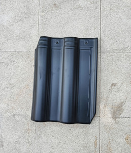 Tuiles de toit en céramique émaillée traditionnelle chinoise - Design incurvé décoratif - Product Image 6