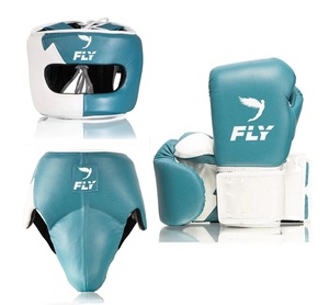 Ensemble de Sparring MMA et Boxe en Cuir de Vachette Véritable avec Sangles Réglables, Incluant Gants de Boxe, Casque et Protège-Genoux – Vente en Gros - Product Image 1