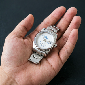 Montre I'm Here NH35, mouvement mécanique automatique 39 mm, cadran NH35, verre saphir étanche. - Product Image 3