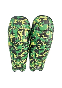 แผ่นรองป้องกันเข่า Mannu Sports Destroyer Elite สำหรับคริกเก็ต พร้อมวัสดุ PU ป้องกันขั้นสูง สำหรับทุกเพศ - Product Image 3