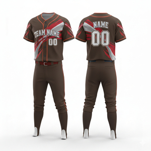 Uniforme de Béisbol Unisex de Tela Transpirable, Ligero y Cómodo, Ideal para Ropa Deportiva - Product Image 4