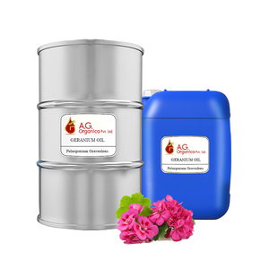 Top Grade 100% Pure Nature Geranium Essential Oil Pelargonium Graveolens Steam Distilled Leaves Extract Bulk Supply - Product Image 1