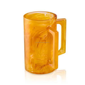 High End Eco-Friendly Resin Water Jug and Pitcher with Handle Handmade Modern Luxury Party Tableware Customizable Color and Size - Product Image 3
