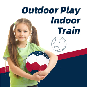 Balón de Fútbol de Espuma de Alta Calidad al por Mayor, 20 cm, Balón de Fútbol de Esponja Suave, Vejiga de Goma, Plegable, Transpirable, Ecológico, en Caja - Product Image 3