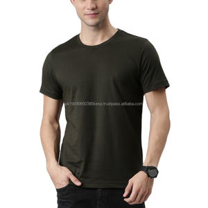 Camisetas de Algodón 100% de 220 Gramos, Venta al Por Mayor Directa de Fábrica, Personalizadas, Tallas Grandes para Hombre, Diseño Liso para Sublimación - Product Image 2