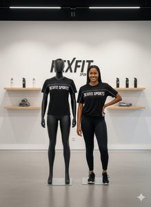 เสื้อยืดออกกำลังกายราคาส่ง รับปักลาย สกรีนโลโก้ สินค้าขายดี คุณภาพเยี่ยม เสื้อยืด unisex - Product Image 4