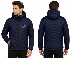 Chaqueta Acolchada Ligera con Capucha para Hombre, Impermeable, Aislada, para Invierno, Senderismo y Actividades al Aire Libre, Fabricante OEM ODM - Product Image 1