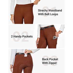 Women's Breaches Custom Made Horse Riding Breeches With <b>Knee</b> <b>Patch</b> for Extra Safety Horse Riding Jodhpur & Breeches - Product Image 3