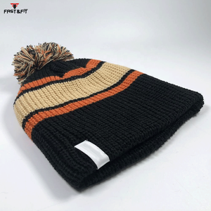 New Arrival Custom Logo Breathable Comfortable Fleece Fabric 100% Cotton Waterproof <b>Light</b> Weight High Quality Multi Color <b>Beanie</b> - Product Image 4