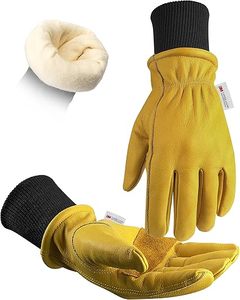 Genuine Leather Thermal Wrist Safety <b>Gloves</b> | Industrial <b>Work</b> Protection | Daily & Business Use | Factory Wholesale - Product Image 1