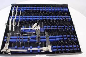 Ensemble complet d'extracteurs lombaires Koros Blackbelt, instruments en acier inoxydable de qualité supérieure, pour chirurgie de la colonne vertébrale, alimentation manuelle - Product Image 2