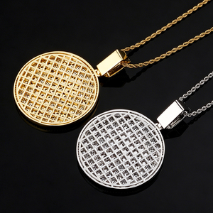 Mens 925 Silver Moissanite Cross Medallion Pendant Rope Chain Iced Religious <b>Statement</b> <b>Necklace</b> Luxury Jewellery Gift - Product Image 3