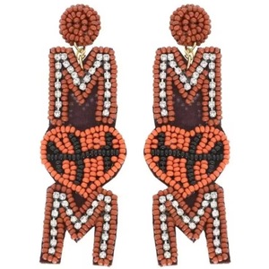 Pendientes Largos de Cuentas de Arroz Tejidos a Mano, Serie Cielo Estrellado y Flores, Joyería con Borlas, Moda CRYSTAL CRAFT - Product Image 6