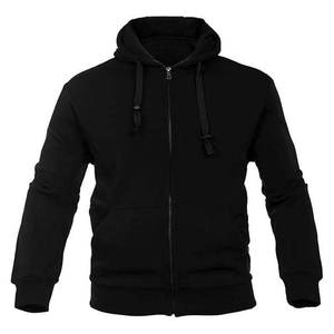 Sweat à capuche en polaire pour moto, uni, avec fermeture éclair, design personnalisé, protection CE pour la conduite hivernale - Product Image 5