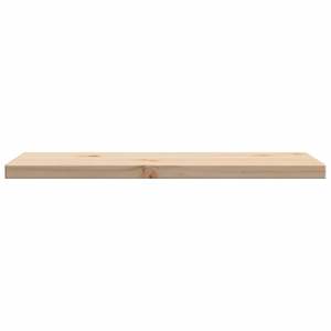 Ensemble de 2 planches de table en bois de pin massif 23,6x11,8 pouces, finition pin naturel - Product Image 6