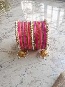 New Style Fashion <b>Bangles</b> Women Stylish Trendy Stackable Silver Plated Eco-Friendly Ladies Wrist Accessories Daily Wear Jewelry - Product Image 2