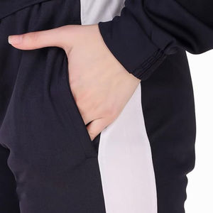 Survêtements unisexes personnalisés à capuche, ensemble de survêtement à motif uni, hauts longs pour hommes et femmes, entraînement physique, jogging, survêtements actifs - Product Image 6