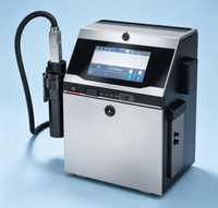 Imprimante jet d'encre industrielle CIJ RX2 H reconditionnée pour le codage par lots, la date d'expiration et les codes-barres des emballages