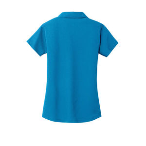 เสื้อโปโลผู้หญิงสีเขียวเซลาดอน แห้งเร็ว ระบายอากาศได้ดี น้ำหนักเบา ซับเหงื่อได้ดี แขนสั้น - Product Image 2