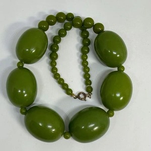 Fashion Vintage Geometric Resin Beaded <b>Necklace</b> for Unisex Elegant Handmade Jewelry Colorful Lightweight <b>Statement</b> Piece for - Product Image 1